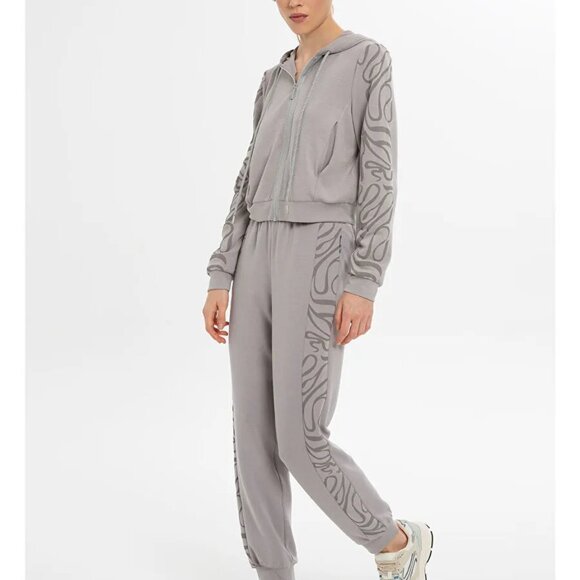 Jacket with Printed Sleeves - Picture 3 of 4